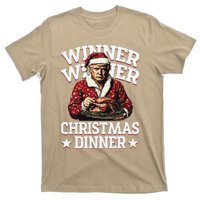 Winner Winner Christmas Dinner Santa Trump Xmas Pajamas T-Shirt