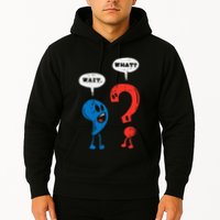 Wait What Comma Question Mark Reading Book Lover Teacher Hoodie