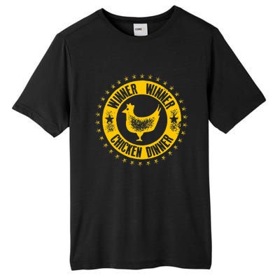 Winner Winner Chicken Dinner! Tall Fusion ChromaSoft Performance T-Shirt