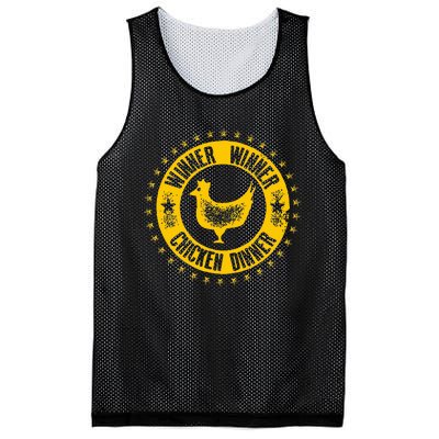 Winner Winner Chicken Dinner! Mesh Reversible Basketball Jersey Tank