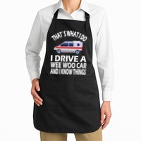 Wee Woo Car Funny Paramedic Apron