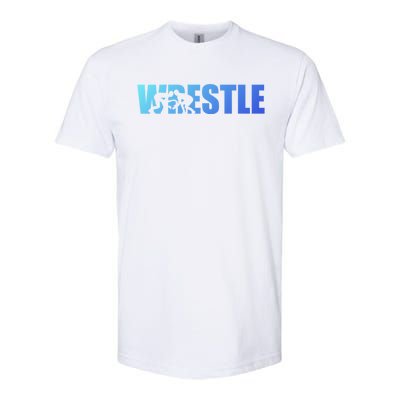 Wrestle Wrestling Cool Gift Softstyle® CVC T-Shirt