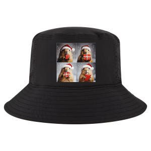 Winter Wonderland Christmas Prairie Dog Cool Comfort Performance Bucket Hat