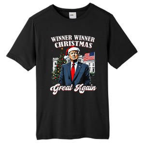 Winner Winner Christmas Great Again Fun Trump 2024 President Tall Fusion ChromaSoft Performance T-Shirt