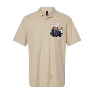 Winner Winner Christmas Great Again Fun Trump 2024 President Softstyle Adult Sport Polo