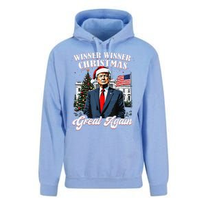 Winner Winner Christmas Great Again Fun Trump 2024 President Unisex Surf Hoodie