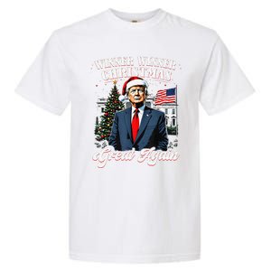 Winner Winner Christmas Great Again Fun Trump 2024 President Garment-Dyed Heavyweight T-Shirt