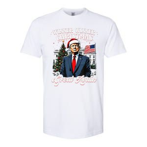 Winner Winner Christmas Great Again Fun Trump 2024 President Softstyle CVC T-Shirt