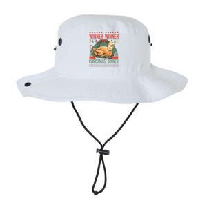 Winner Winner Christmas Dinner Funny Trump Turkey Christmas Legacy Cool Fit Booney Bucket Hat