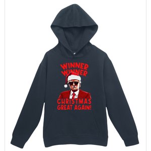 Winner Winner Christmas Great Again Funny Santa Trump Urban Pullover Hoodie