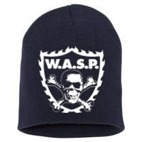 WASP W.A.S.P. CROSSBONES Short Acrylic Beanie