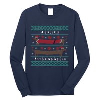 Wiener Wonderland Dachshund Dog Christmas Long Sleeve Shirt