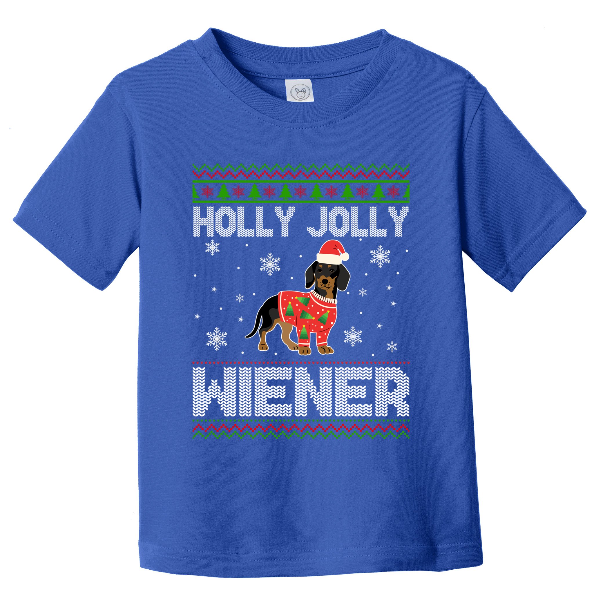 Weenie Wiener Dog Doxie Design Dackel Christmas Dachshund Gift Toddler T-Shirt