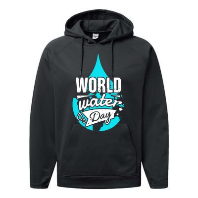 World Water Day Performance Fleece Hoodie