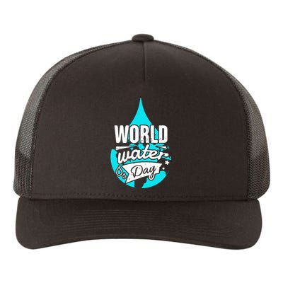 World Water Day Yupoong Adult 5-Panel Trucker Hat