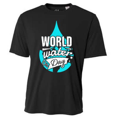 World Water Day Cooling Performance Crew T-Shirt