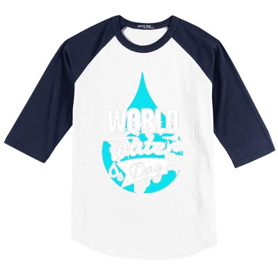 World Water Day Baseball Sleeve Shirt