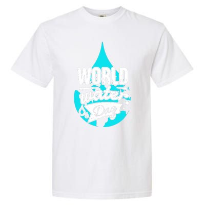 World Water Day Garment-Dyed Heavyweight T-Shirt