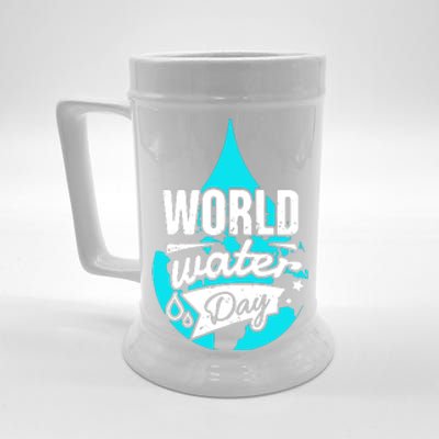 World Water Day Beer Stein