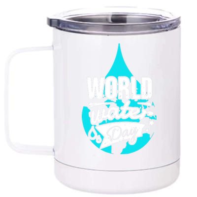 World Water Day 12 oz Stainless Steel Tumbler Cup