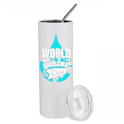 World Water Day Stainless Steel Tumbler