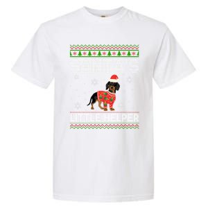 Weenie Wiener Dog Doxie Design Dackel Christmas Dachshund Meaningful Gift Garment-Dyed Heavyweight T-Shirt