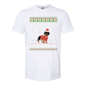 Weenie Wiener Dog Doxie Design Dackel Christmas Dachshund Meaningful Gift Softstyle CVC T-Shirt