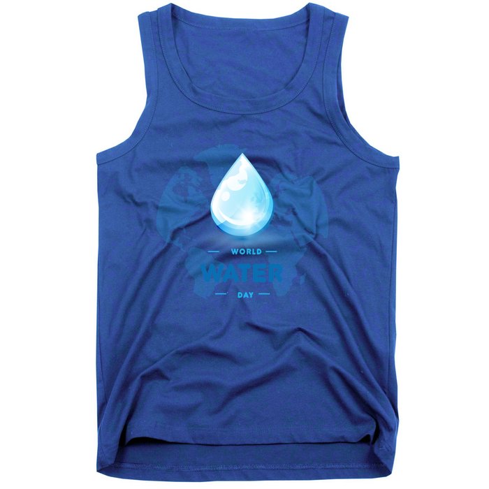 World Water Day Earth Cool Gift Tank Top