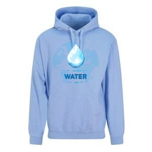 World Water Day Earth Cool Gift Unisex Surf Hoodie