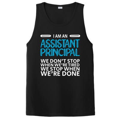 When We're Done Assistant Principal Gift PosiCharge Competitor Tank