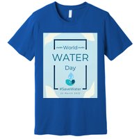 World Water Day Save Water Gift Save Your Water For The Future Gift Premium T-Shirt