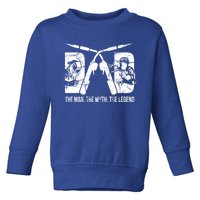 Welder Welding Dad Myth Legend Fathers Day Gift Toddler Sweatshirt