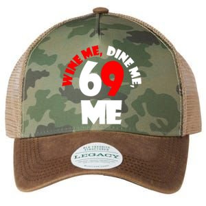 Wine We Dine Me 69 Me Legacy Tie Dye Trucker Hat