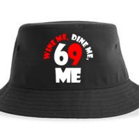 Wine We Dine Me 69 Me Sustainable Bucket Hat