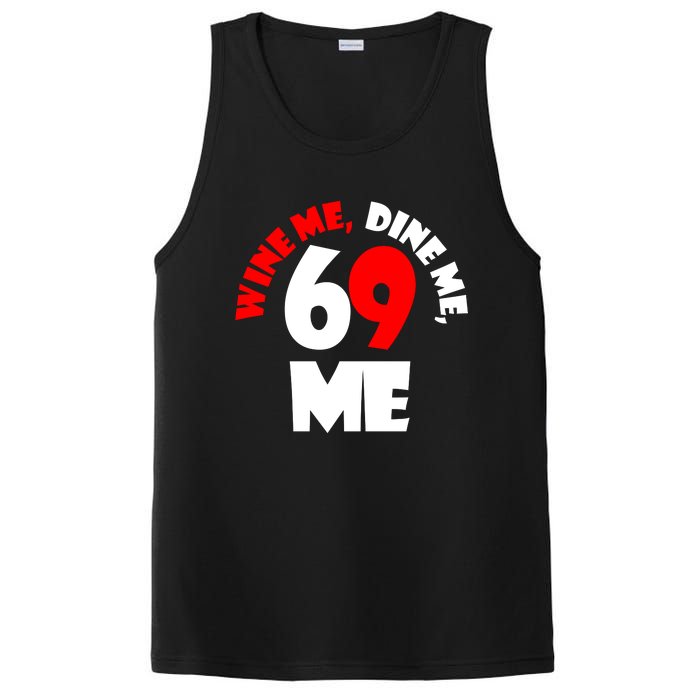 Wine We Dine Me 69 Me PosiCharge Competitor Tank