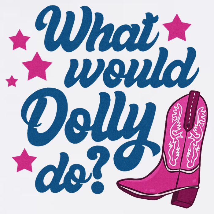 What Would Dolly Do Funny Dolly Mousepad
