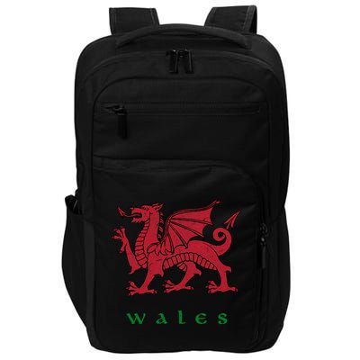 Wales Welsh Dragon Impact Tech Backpack