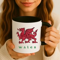 Wales Welsh Dragon Mug