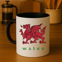 Wales Welsh Dragon Mug