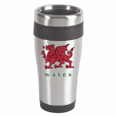 Wales Welsh Dragon 16oz Travel Tumbler