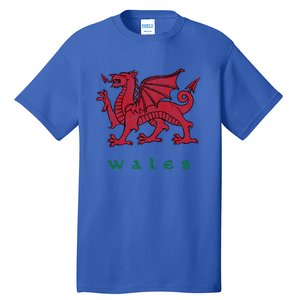 Wales Welsh Dragon Tall T-Shirt