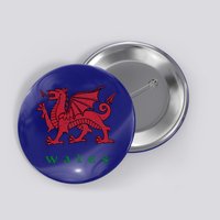 Wales Welsh Dragon Button