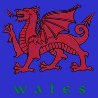 Wales Welsh Dragon Button