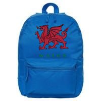 Wales Welsh Dragon 16 in Basic Backpack
