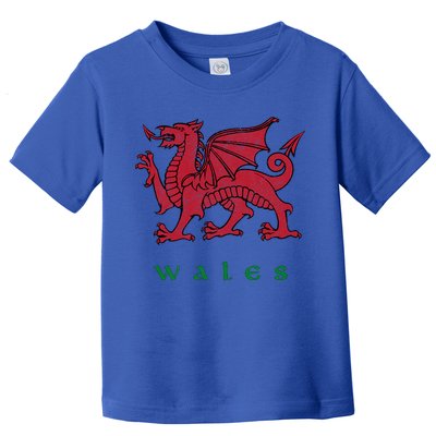 Wales Welsh Dragon Toddler T-Shirt