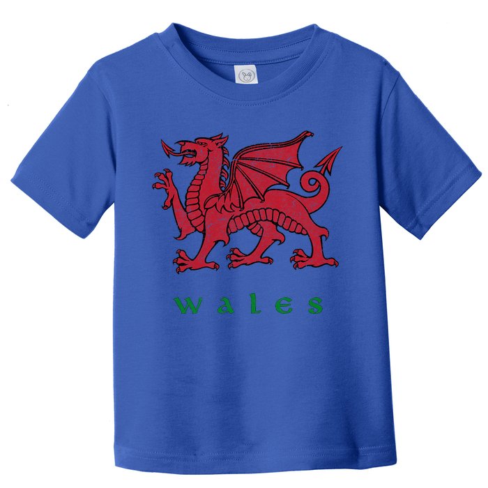 Wales Welsh Dragon Toddler T-Shirt