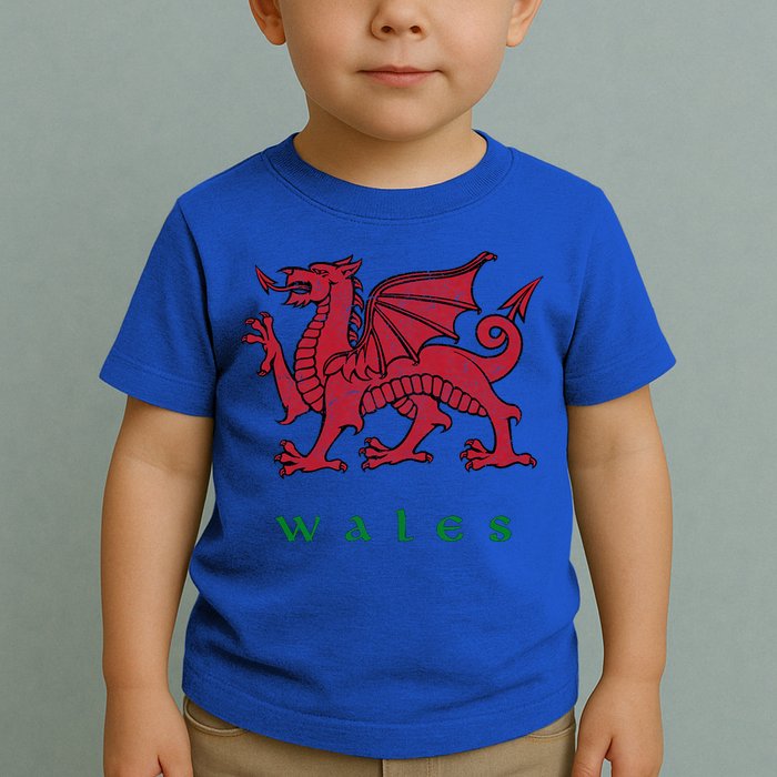 Wales Welsh Dragon Toddler T-Shirt