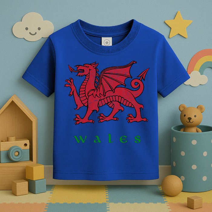 Wales Welsh Dragon Toddler T-Shirt