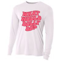 What Would Dolly Do Shirt Dolly Parton Tee In Dolly We Trust Cooling Performance Long Sleeve Crew