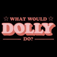 What Would Dolly Do Wwdd The Original 16 in Basic Backpack